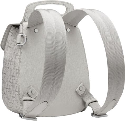 dior mini saddle backpack white|dior oblique backpack.